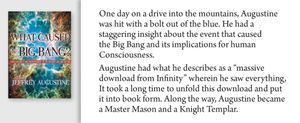 Augustine’s description (written in the third person) of his “staggering insight about the event that caused the Big Bang”